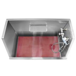 Dog Bath - with Taps and Mixers & anti-slip mat