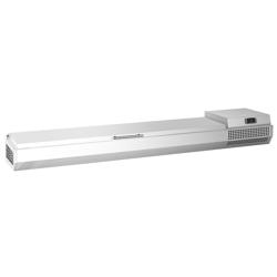 Opzetkoelvitrine PREMIUM PLUS - 1976x353mm - 9x GN 1/4