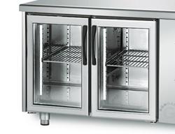 (1 piece) Glass Door ECO – Left-hinged - fits all KTS refrigerated counters