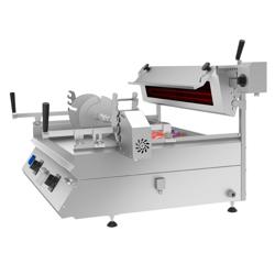 Électrique Machine à kebab - 9.8kW - pour 85kg de viande - broche horizontale (Cağ) - à poser