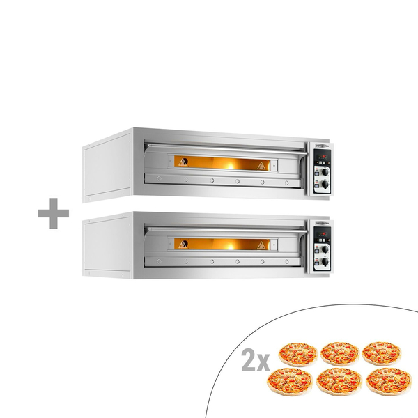 (2 st.) Pizzaugn - 6+6x 35cm - Manuell
