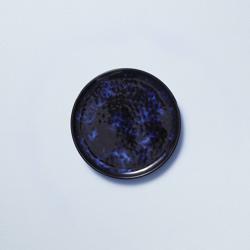 (4 kpl) BAMA BLUE - lautanen - flatti - kivitavara - Ø 150 mm - sininen
