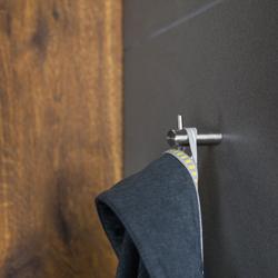 AIR-WOLF | Gancio singolo per abiti - Acciaio inox