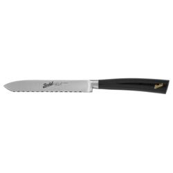 BERKEL | Elegance Utility Knife – 12 cm - Gloss Black Resin Handle