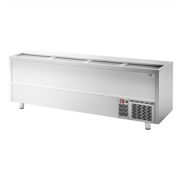 Şişe Buzdolabı- Paslanmaz Çelik- 800 Litre