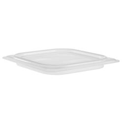 (6 sztuk) CAMBRO | Pokrywki z polipropylenu GN 1/6 – hermetyczne – w kolorze mlecznym