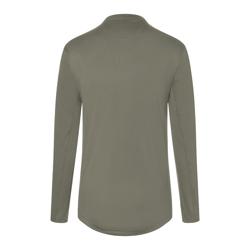 (6 stuks) KARLOWSKY | Lange Mouw Heren Werkshirt Performance - Salie - maat: XL