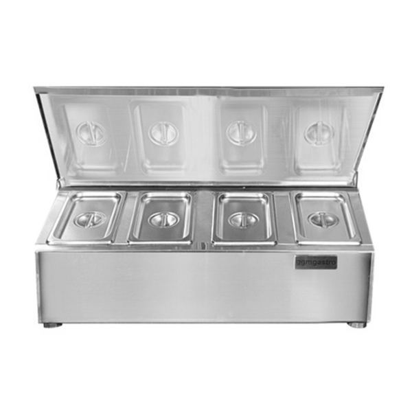 Plataforma de condimentos 4x GN 1/4
