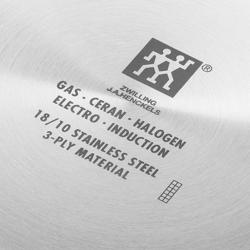 ZWILLING| Wok Pan – Ø 32 cm - Stainless Steel - Ceramic Nonstick - Induction Ready - Glass Lid