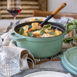 STAUB | LA COCOTTE - Kookpot - Ø 280mm - Gietijzer - Saliegroen