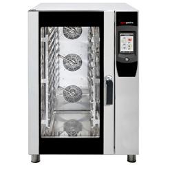 Elettrico - Forno combinato a vapore - Touch screen - 7" display TFT touch - 12x GN 1/1 - incl. Sistema di lavaggio & Sonda al cuore