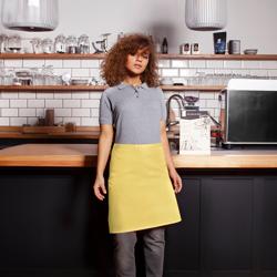KARLOWSKY| Basic Waist/Bistro Apron – 700x555 mm - Sun Yellow - Polyester