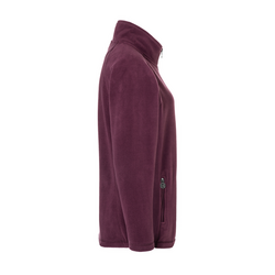 KARLOWSKY | Arbetskläder för kvinnor Fleecejacka Warm-Up - Aubergine - Storlek: XL
