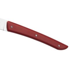 (4 sztuki) BERKEL | Nóż do steków – czerwony – ostrze: 110 mm