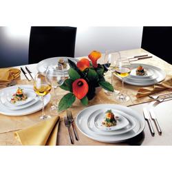 (6 piezas) Seltmann Weiden - plato para rollo / pastel - 22 cm