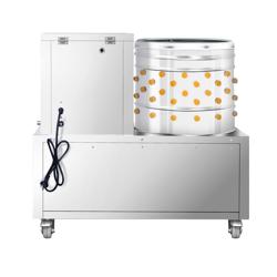 Spiumatrice & bollitore per pollame 2-in-1 - Tamburo Ø 50cm