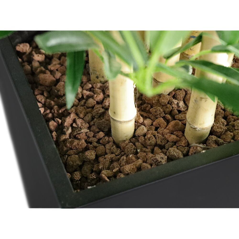 Bambou artificiel "Bambus" - 210cm - avec pot