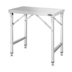 Commercial Stainless Steel Centre Table - 1000x700mm - with Undershelf