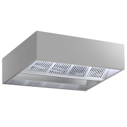 Inductie plafond afzuigkap - 2000mm - met filter
