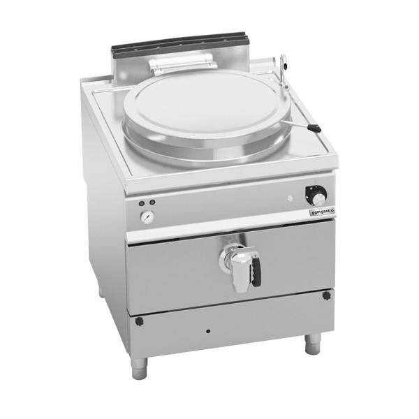 Gas Kokgryta - 100 liter - 20,9 kW - Indirekt värme (bain-marie) - med vattenkran