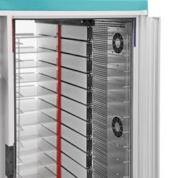 Meal Delivery Trolley - Hot & Cold - 24 plated meals or 24x special trays 37/63 - incl. 24 special trays (37/63)