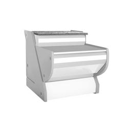 Kassentisch - 800mm - Frontblende Weiß