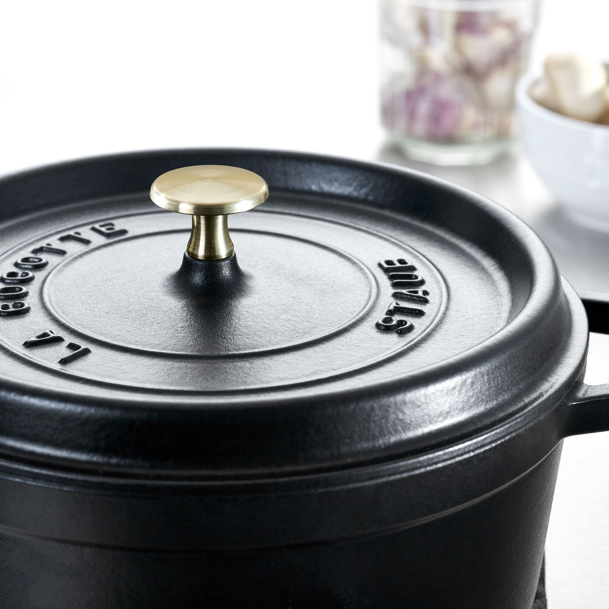 STAUB | Bouton - rond - 40 mm - Laiton
