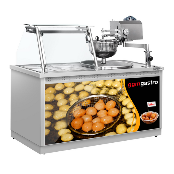 Máquina de donut / Lokma incluindo mesa de fritura