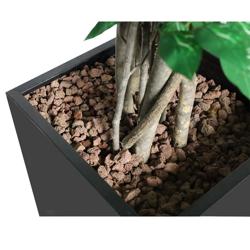 Kunstplant "ficus" - 210cm - met pot