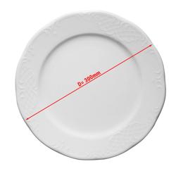(12 unidades) CLASICO - Placa plana - Ø 30 cm