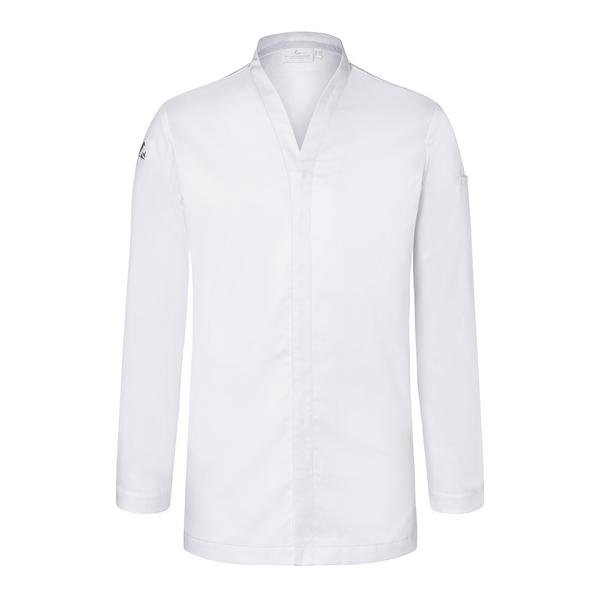 (6 pièces) KARLOWSKY | Veste de cuisine DIAMOND CUT Couture - Blanc - Taille : 54