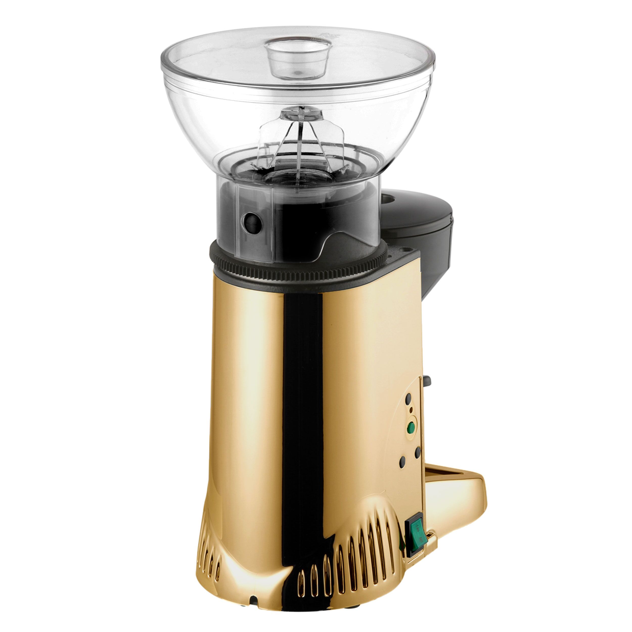 Moulin à café - 1 kg - 77 dB - avec distribution directe - Or
