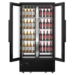 Cave à vin panoramique – 1 zone de température – 450 L – jusqu’à 128 bouteilles