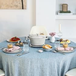 STAUB | LA COCOTTE - Kookpot - Ø 240mm - Gietijzer - Witte truffel