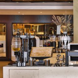 (4 stuks) Etagère - RVS - rond - Ø115mm - 3-laags - Hoogte: 120mm