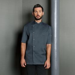 KARLOWSKY | Bluza kucharska  Gustav - Antracytowy - Rozmiar: 62	