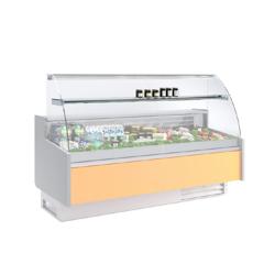 Intermediate shelf - Glass shelf with metal frame - 1750x250x100mm - for KTJI209E & KTJI209G