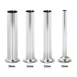 Commercial Manual Sausage Filler - 3 Litres - Stainless Steel - incl. 4 Nozzles