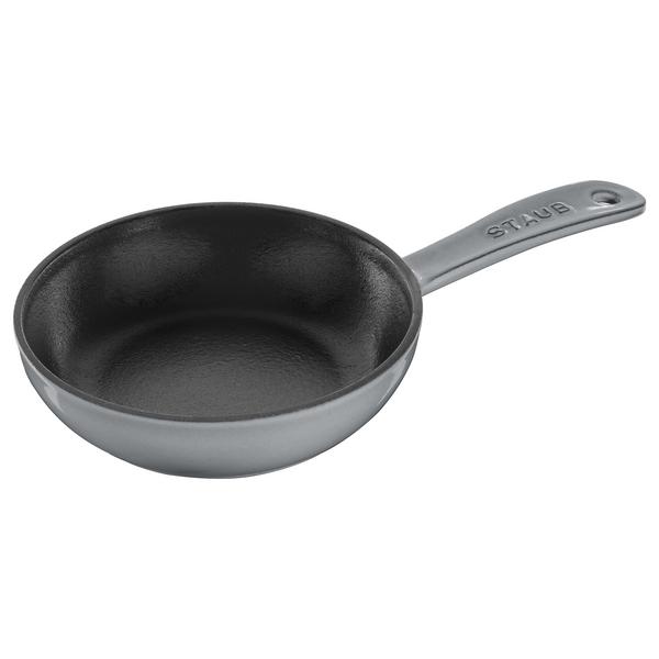 STAUB | PANS - مقلاية - بقطر 160 مم - حديد زهر - غرافيت رمادي
