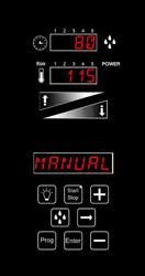 Forno de pizza elétrico Mini - (Base em pedra refratária) - Digital - até 350°C