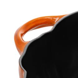 STAUB | Pumpkin Cocotte Enamelled Cast Iron Casserole Dish – Ø 240 mm – Cinnamon