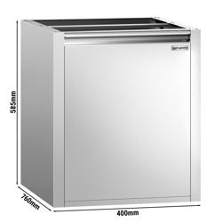 Jäteastia - alusrakenteen moduuli 400x760mm	