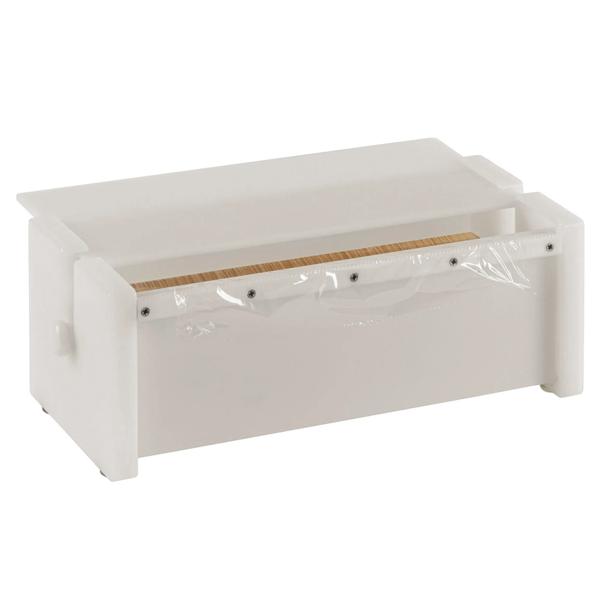 Dispensador para Papel de Alumínio e Película Aderente - Plástico - Largura:380mm - Cortador integrado