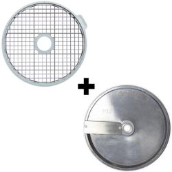 Schneidescheiben-Set für Gemüseschneider GSE300 & GSE400 - inkl. Würfelgitter 10x10mm