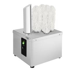Asciuga lucida bicchieri - 1,49kW - con ventilatore ad aria calda e 5 spazzole rotanti