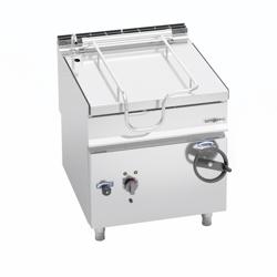 Frigideira basculante elétrica PROFISSIONAL - 80L - 9,6kW - com torneira de enchimento - Série 900 - 400V