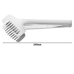 ZWILLING | Dinner Pasta Tongs – Spring-Loaded Arms - Large Grip - 18/10 Stainless Steel