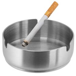 (6 peças) Cinzeiro - Ø 80mm - aço inoxidável