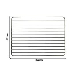 Grelha para forno - 322x352x31mm - compatível com EHK500 - Cromado