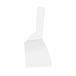 مكشطة وعاء - 101x237mm - بولي إيثيلين - أبيض - مرنة
